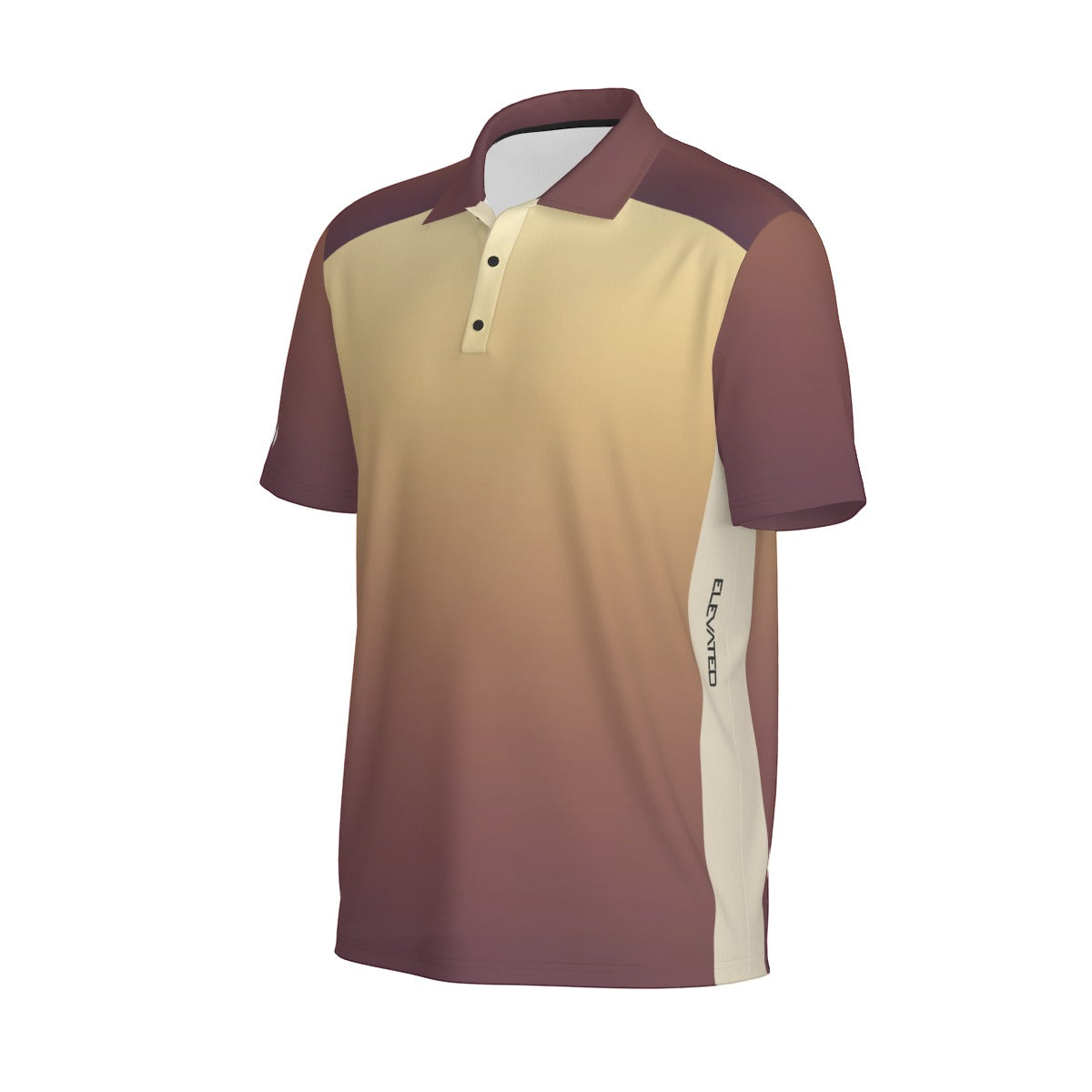 Elevated Breathable strecthy tight fitting golf polo