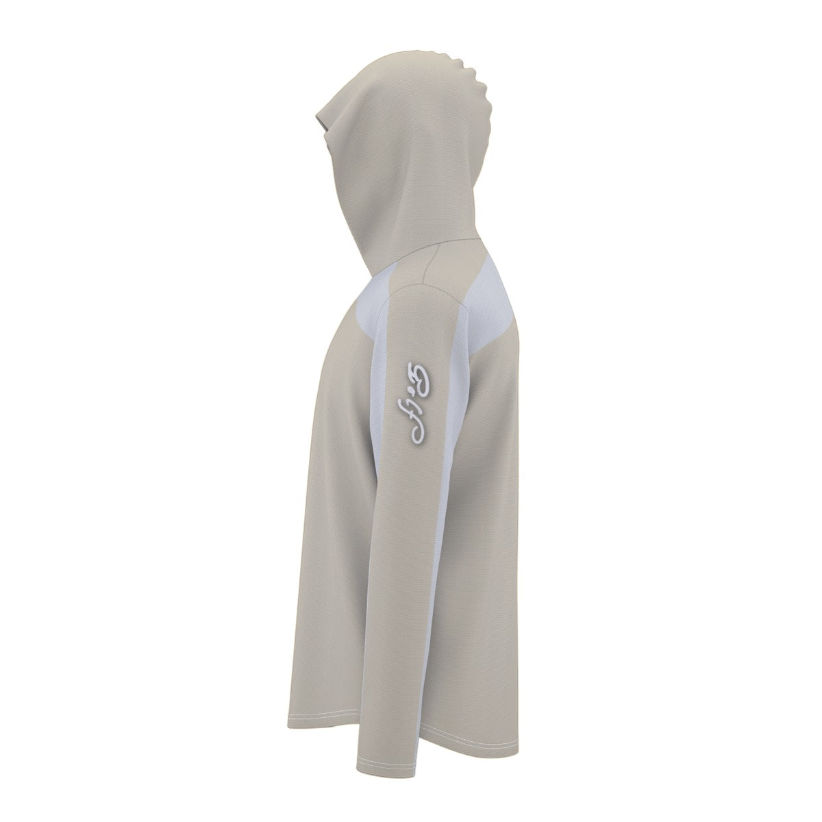 Elevated light weight UV protected sports hoodie with thumb hole