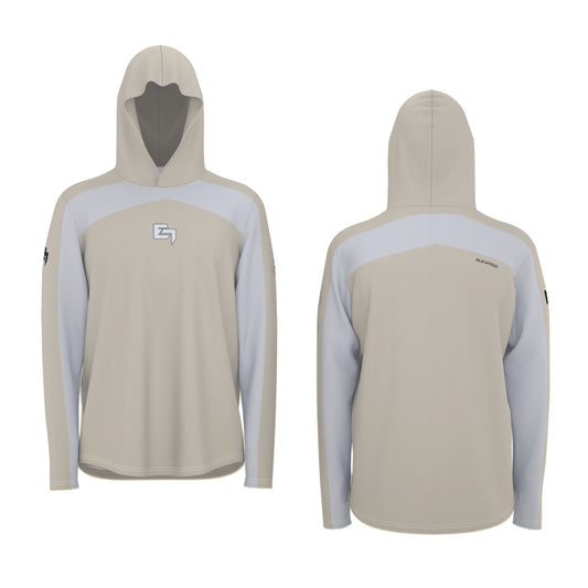 Elevated light weight UV protected sports hoodie with thumb hole