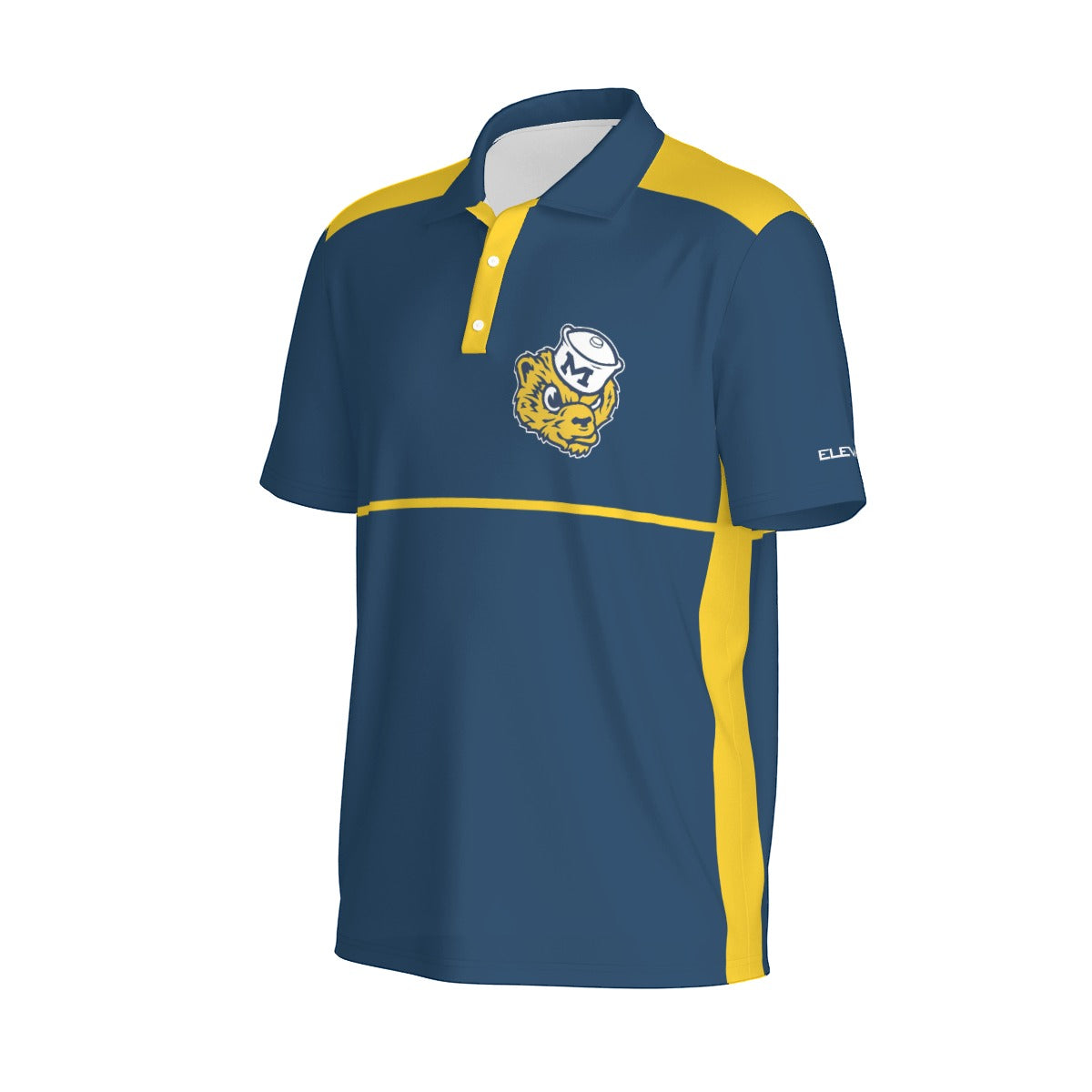University of Michigan breathable wicking polo