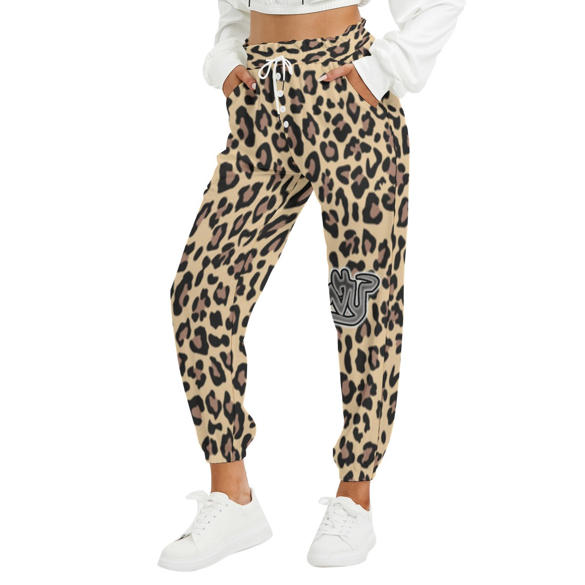 Elevated Womens Fungus Lace Spandex Sweats