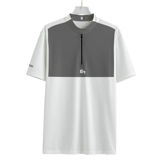 Elevated Stand Up Collar Polo T